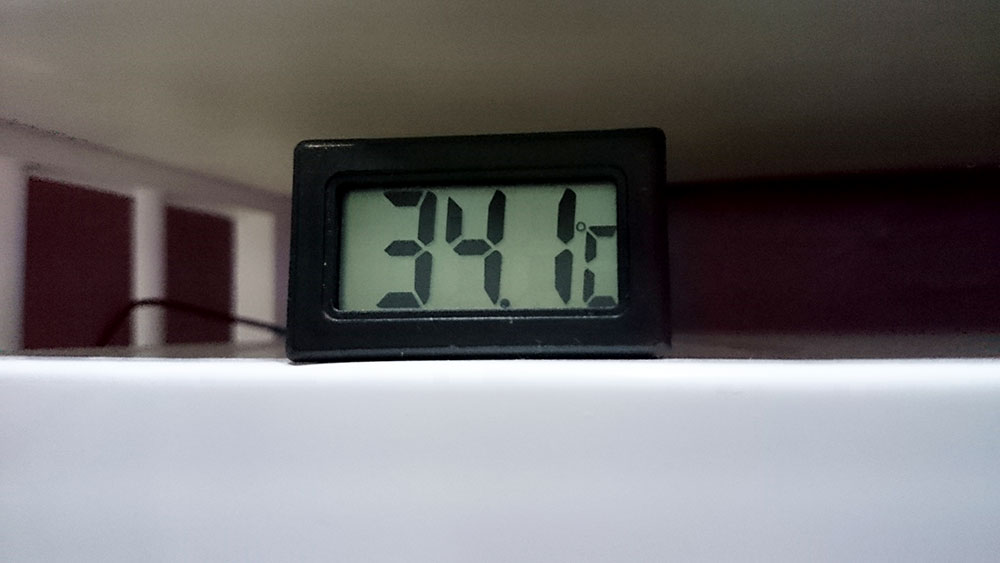 Internal temperature